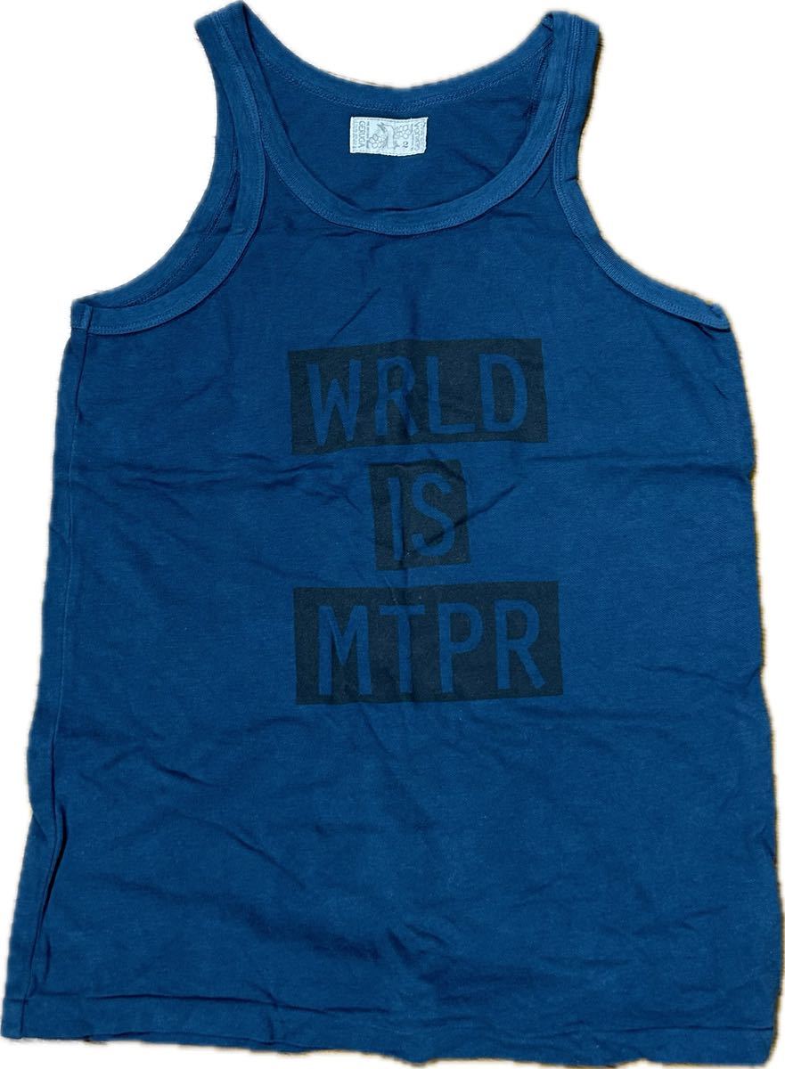 希少 ゲルガ geruga タンクトップ ノースリーブ サイズ2 緑 ザバースデー チバユウスケ 着用拍卖