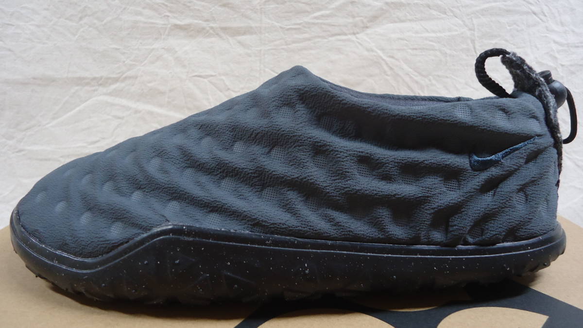 NIKE ACG MOC DQ6453-001 黒 US 11.5 , 29.5cm ナイキ エー・シー・ジー モック アウトドア 紐なし おてがる配送ゆうパック 匿名配送拍卖