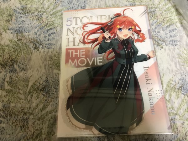 235クリアファイル 映画 五等分の花嫁 コミケ C101限定 中野 五月 ブラインド SPECIAL STAGE拍卖