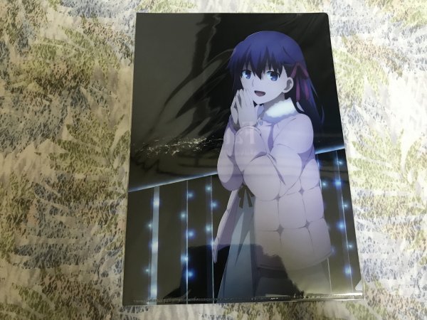 236クリアファイル FGO 劇場版 Fate/stay night Heaven’s Feel ufotable マチアソビカフェ  桜  クリスマス拍卖