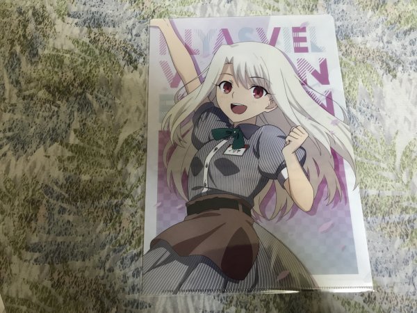 236クリアファイル FGO 劇場版 Fate/stay night Heaven's Feel ビッグボーイ 特典 イリヤ拍卖