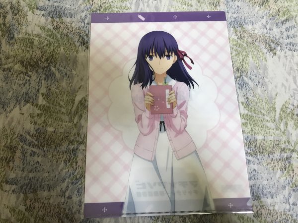 236クリアファイル FGO 劇場版 Fate/stay night Heaven’s Feel ufotable マチアソビ チャリティー移動図書館 桜拍卖