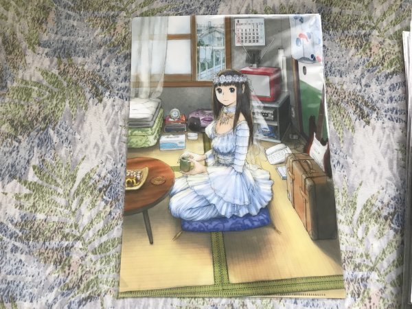 233クリアファイル 安田朗 あきまん個展2009 原画イベント 花嫁拍卖