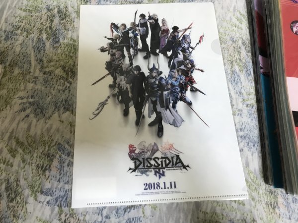 233クリアファイル ファイナルファンタジー NewDays JR東日本  コラボ特典拍卖