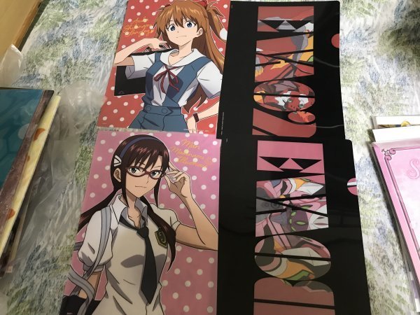 232クリアファイル 一番くじ エヴァンゲリオン ~エヴァ初号機、咆哮!~」 H賞 2種4枚セット マリ アスカ拍卖