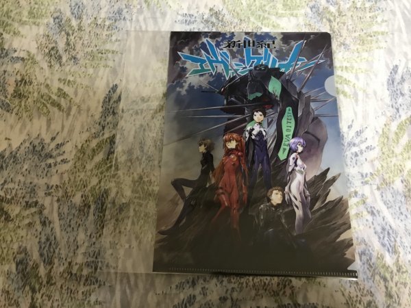 237クリアファイル 新世紀エヴァンゲリオン 貞本義行 ヤングエース特典 シンジ カヲル アスカ レイ拍卖