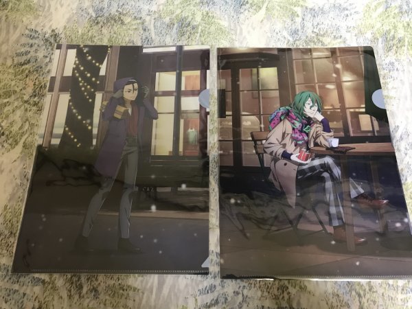 237クリアファイル 弱虫ペダル GLORY LINE」 冬の帰り道  巻島裕介 東堂尽八 2枚セット拍卖