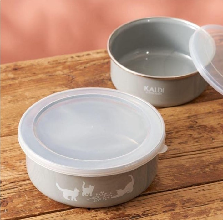 送料無料*匿名配送*未使用*カルディ*新品*KALDI*猫の日*ホーローコンテナ*2個*ホーローコンテナ2個セット*超レア*限定*ねこの日*入手困難拍卖