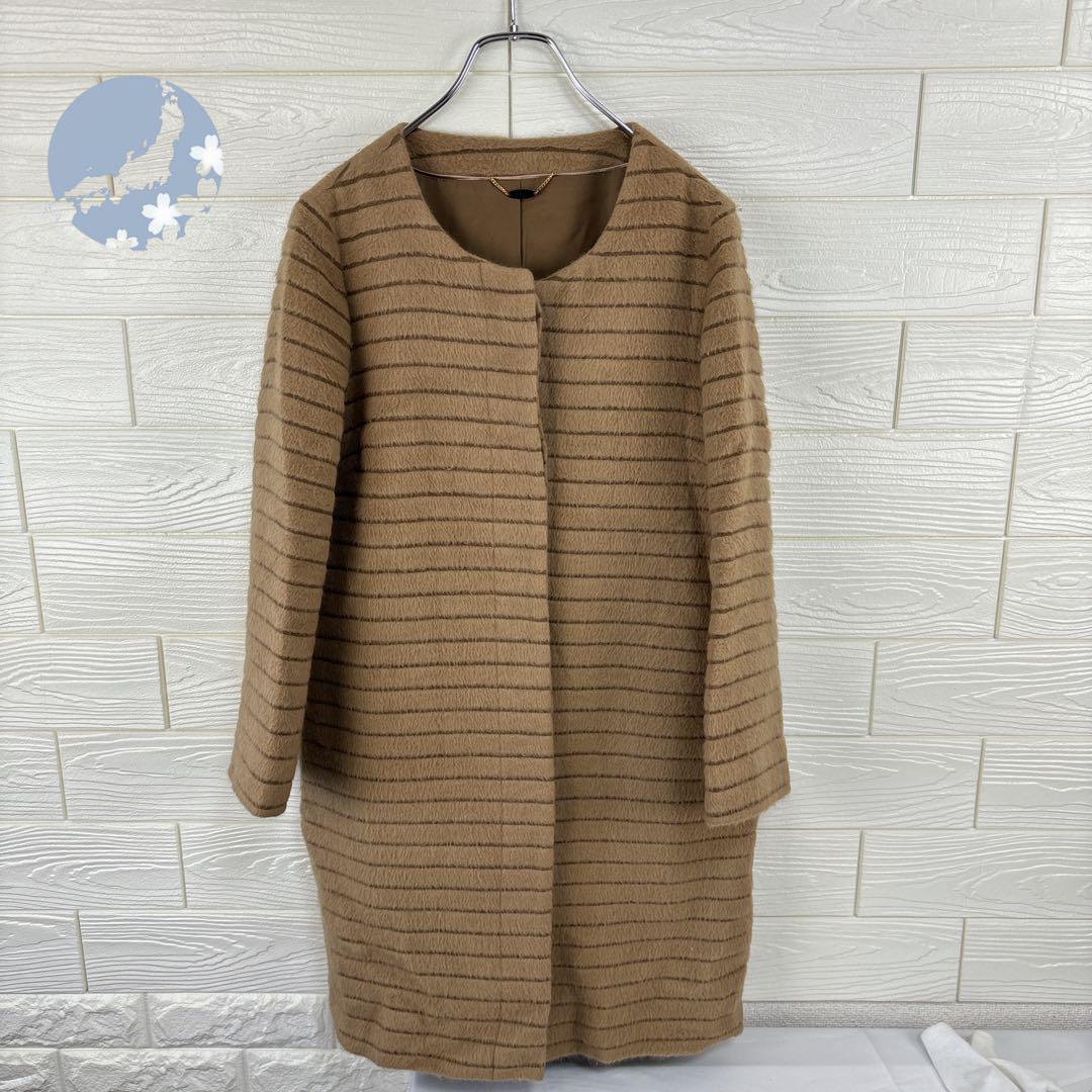 NOLLEY'S Sophi アンゴラ コート レディース ベージュ ベーシック拍卖