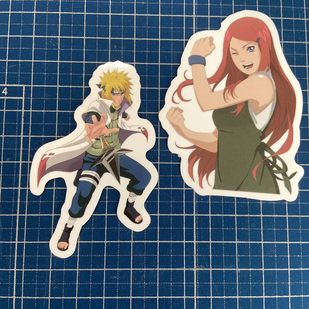NARUTO 波風ミナト クシナ ステッカー シール拍卖