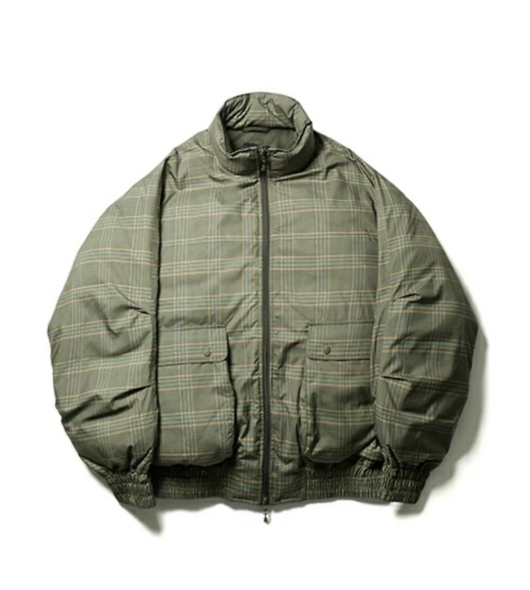 ★定価以下★送料無料★Sサイズ★未使用★ DAIWA PIER 39 TECH HUNTER PUFF JACKET ダイワ ピア BROWN CHECK ダウン DOWN ブラウン拍卖