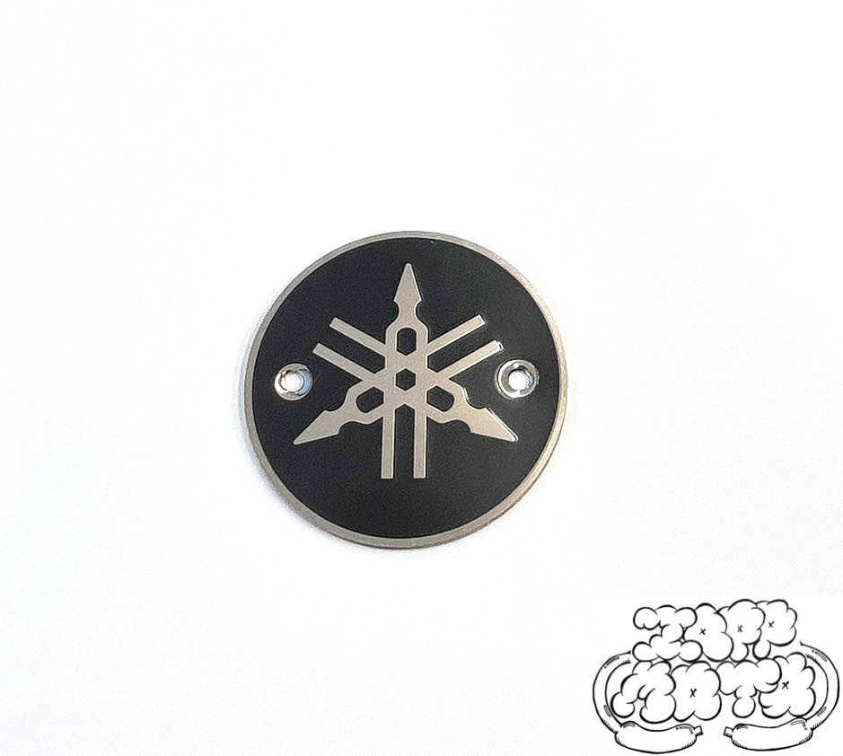 ◆◇新品 リプロ◇◆YDS YF-1 タンクエンブレム左右セット YAMAHA ヤマハ拍卖