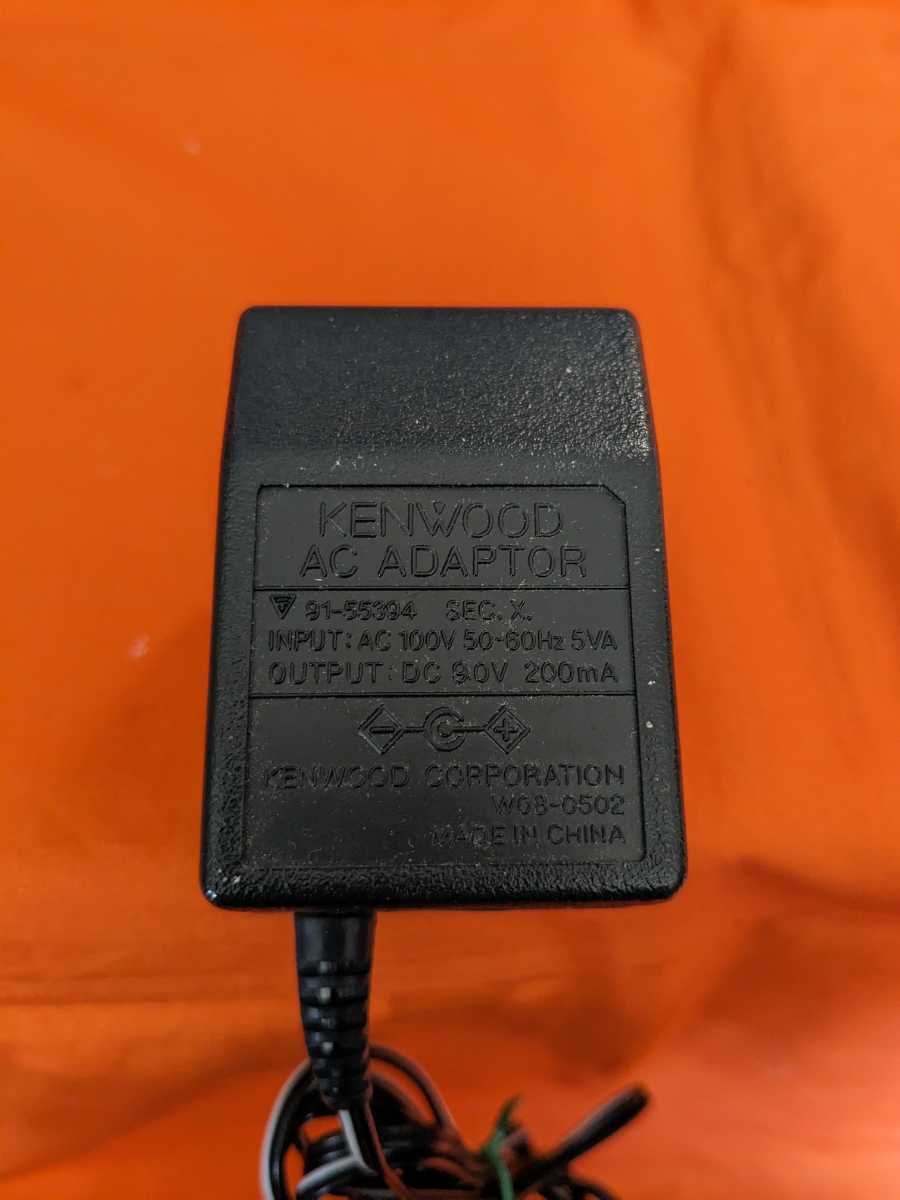 KENWOOD ACアダプター DC9.0V 200mA ケンウッド拍卖
