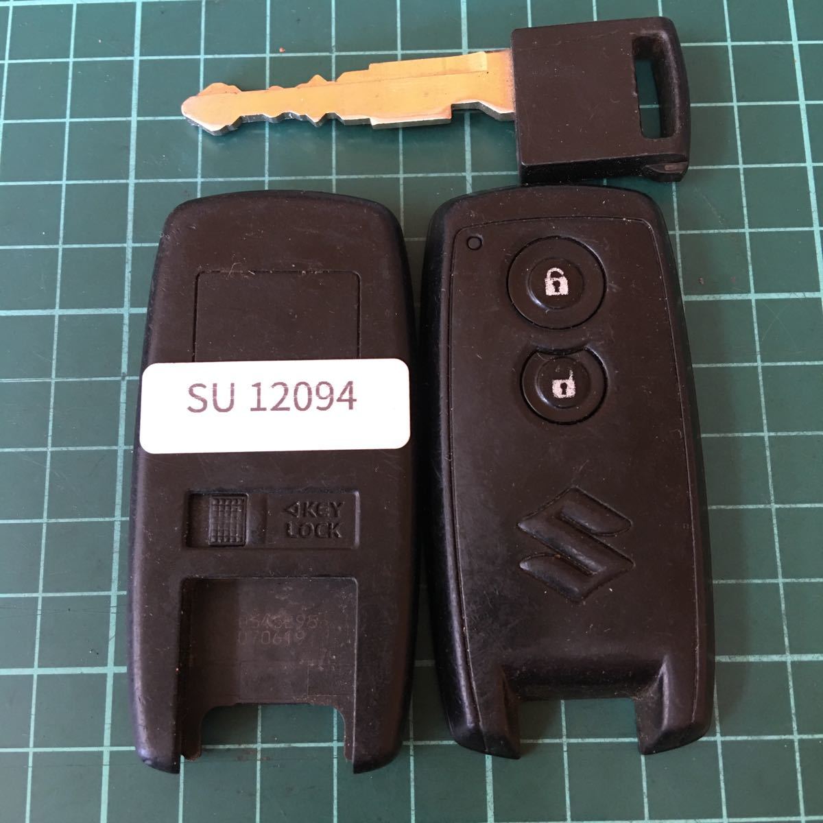 SU12094 スズキ U43PB14B 2ボタン スマートキー キーレスリモコン モコ セルボ フレア ワゴンR MRワゴン等 日産マツダAZワゴン MG22S MH22S拍卖