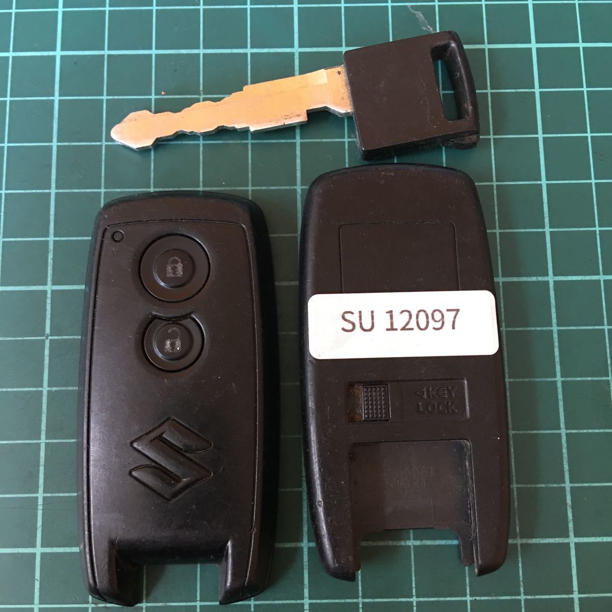 SU12097 スズキ U43PB14B 2ボタン スマートキー キーレスリモコン モコ セルボ フレア ワゴンR MRワゴン等 日産マツダAZワゴン MG22S MH22S拍卖