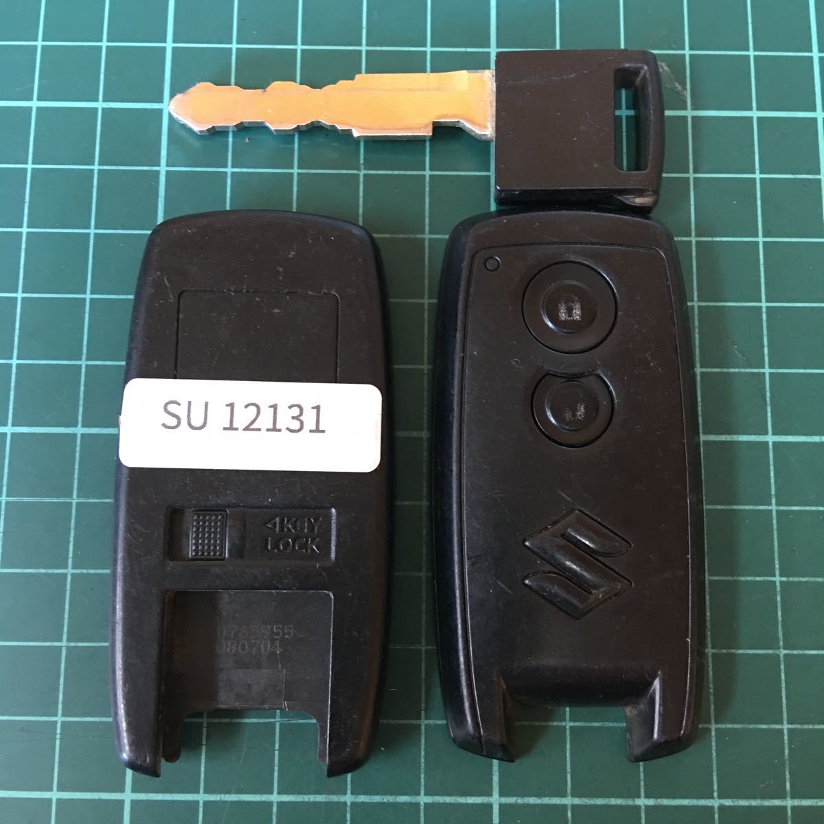SU12131 スズキ U43PB14B 2ボタン スマートキー キーレスリモコン モコ セルボ フレア ワゴンR MRワゴン等 日産マツダAZワゴン MG22S MH22S拍卖