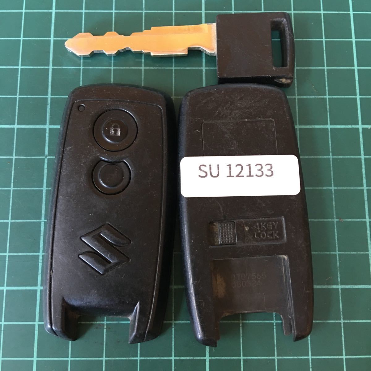 SU12133 スズキ U43PB14B 2ボタン スマートキー キーレスリモコン モコ セルボ フレア ワゴンR MRワゴン等 日産マツダAZワゴン MG22S MH22S拍卖