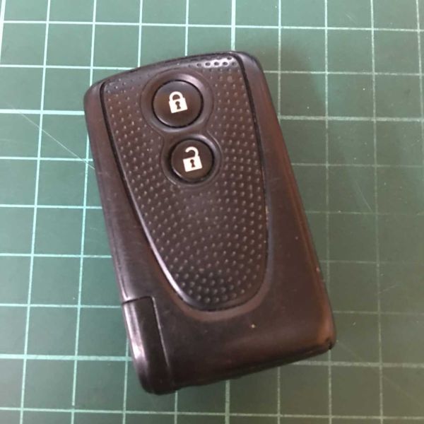DA15340点灯 L0498 ダイハツ 純正 スマートキー 2ボタン キーレス ムーヴ LA100S タント L375Sココア L675S コンテ エグゼ等拍卖
