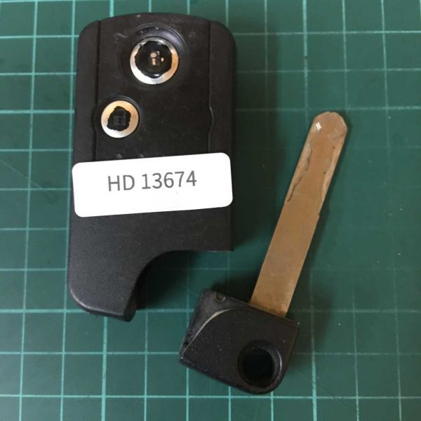 HD13674点灯 ホンダ 純正 72147-SFA-J01 スマートキー 2ボタンキーレス リモコン ライフ ゼスト フィット オデッセイ等拍卖