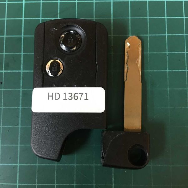 HD13671点灯 ホンダ 純正 72147-SFA-J01 スマートキー 2ボタンキーレス リモコン ライフ ゼスト フィット オデッセイ等拍卖