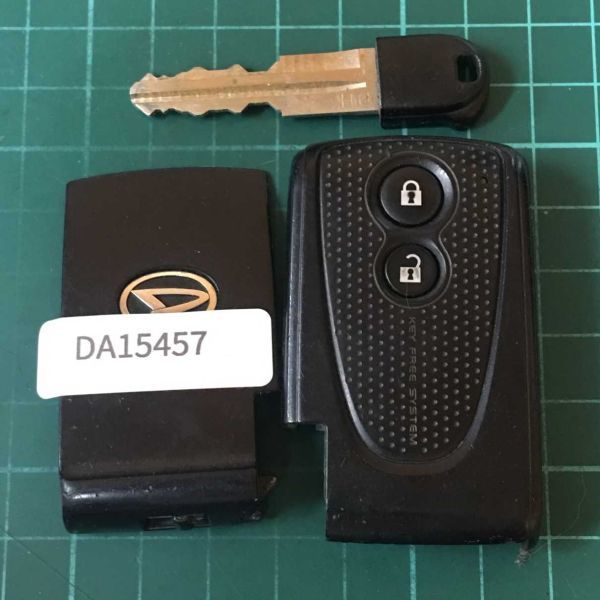 DA15457点灯なし L0430 ダイハツ 純正 スマートキー 2ボタン キーレス ムーヴ LA100S タント L375Sココア L675S コンテ エグゼ等拍卖