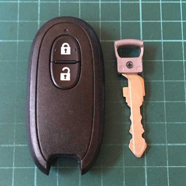 NI6051点灯なし 日産 純正 007YUUL0212スマートキーレス パレット ソリオ ルークス等 MA15S マツダ スズキ 2ボタン拍卖