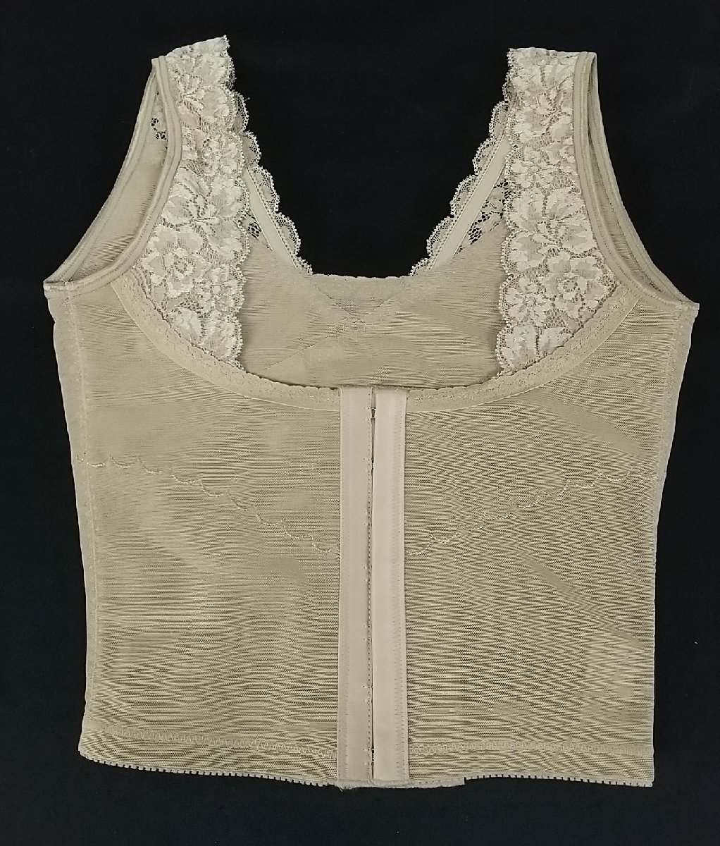 ラココ クリファ エンジェル美バック S カフェオレ 背筋の姿勢をピン ダブルのパワーネット シェーパー 美Back st1966拍卖