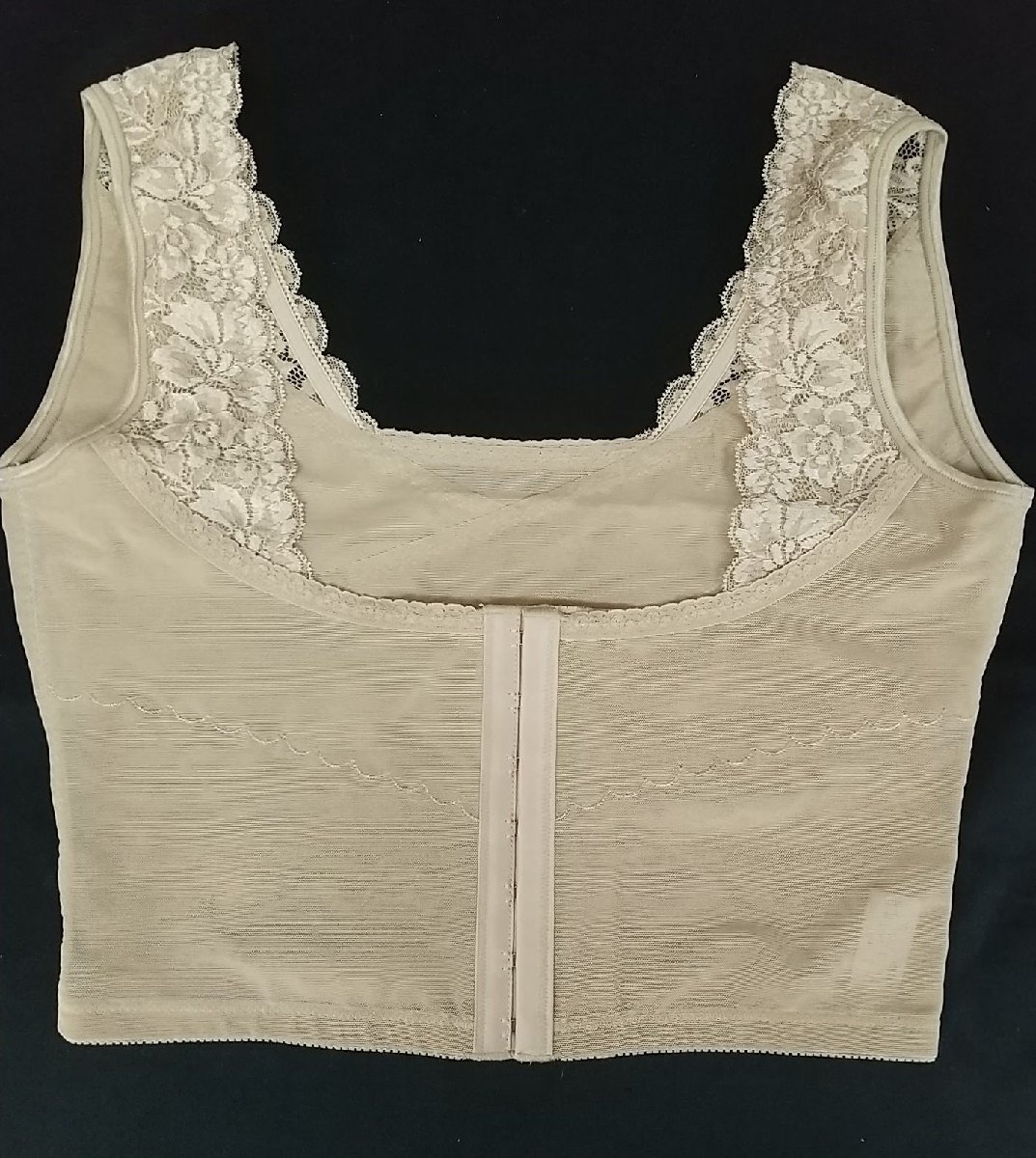 ラココ クリファ エンジェル美バック EL カフェオレ 背筋の姿勢をピン ダブルのパワーネット シェーパー 美Back st1970拍卖