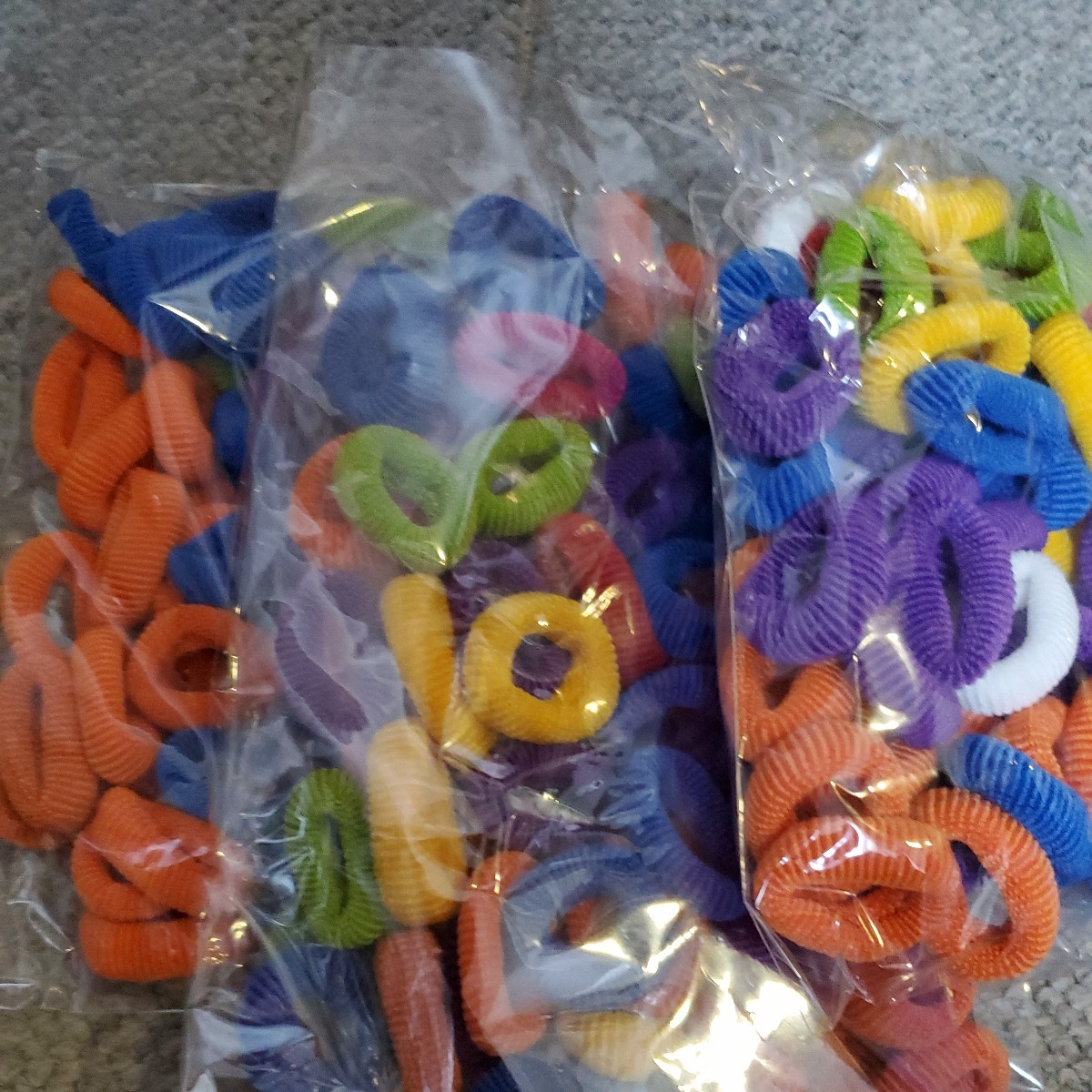 カラーヘアゴム大量拍卖