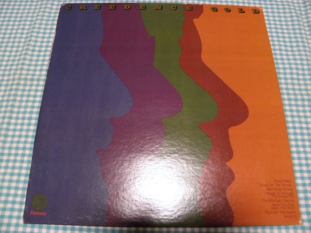 米盤LP☆クリーデンス・クリアウォーター・リバイバル/ゴールド☆ベスト盤・第一弾☆美盤・良音拍卖