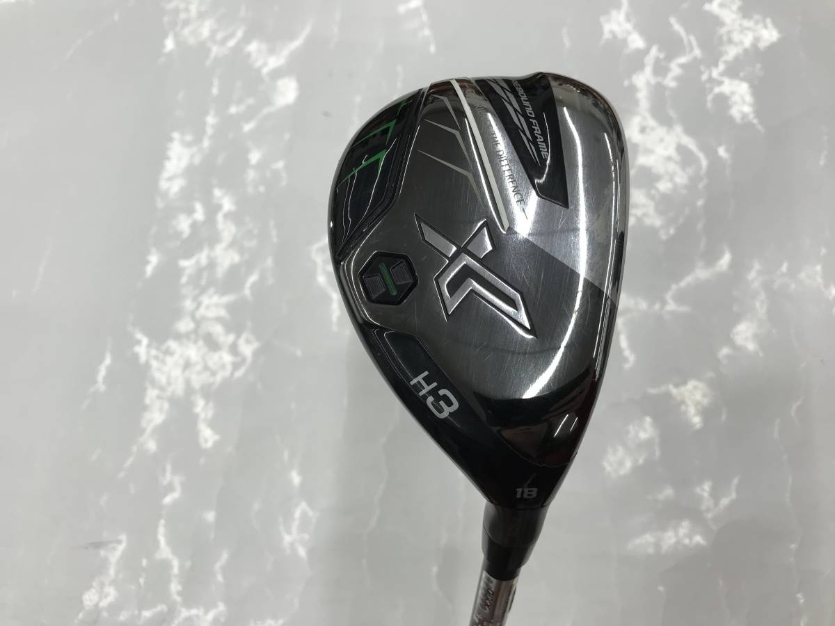 UT ダンロップ XXIO X-eks- 2022 18度 flex:S Miyazaki AX-2 メンズ右 即決価格拍卖