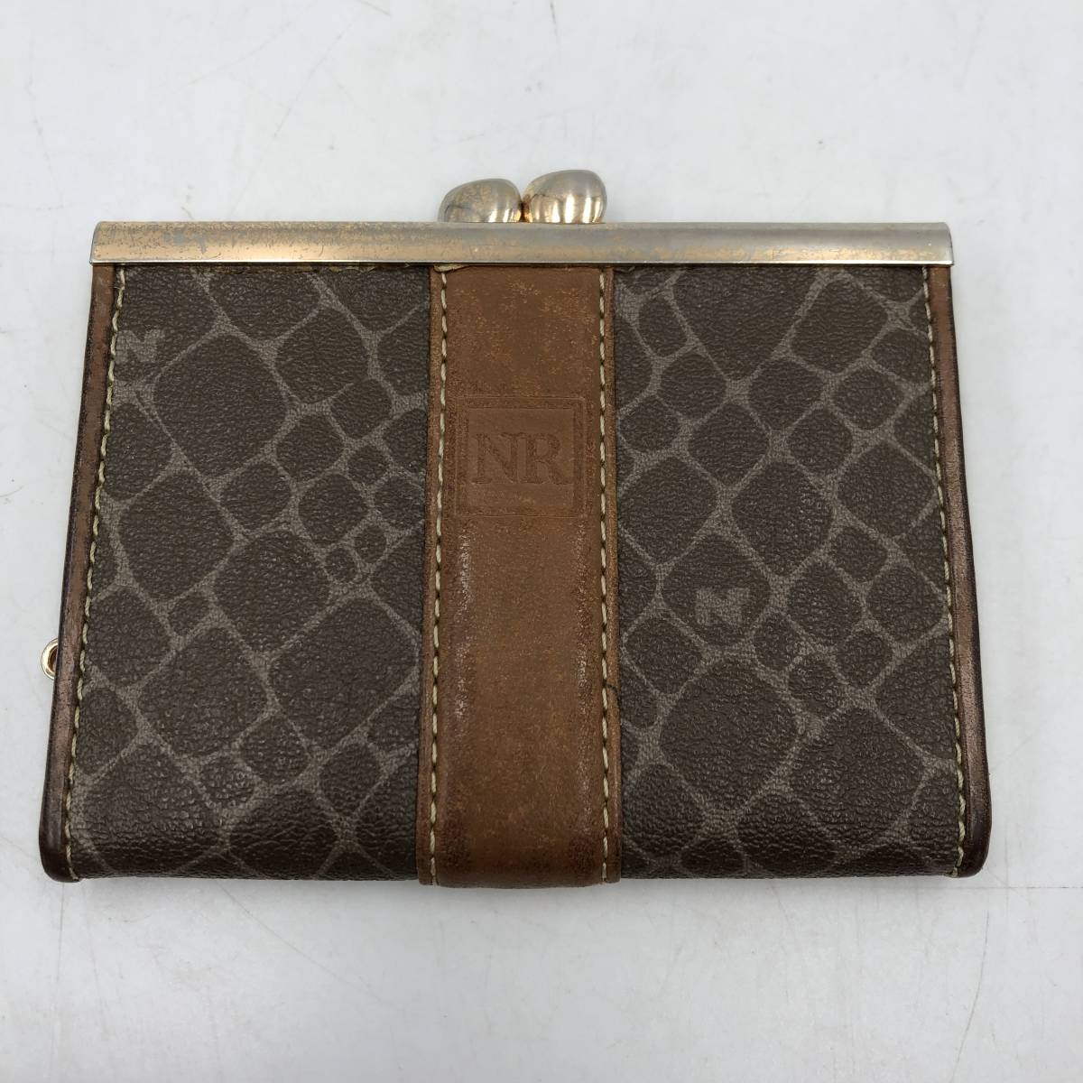 【NINA RICCI】 ニナリッチ 小銭入れ 財布 レディース 小物 レザー 金具ゴールド 中古拍卖