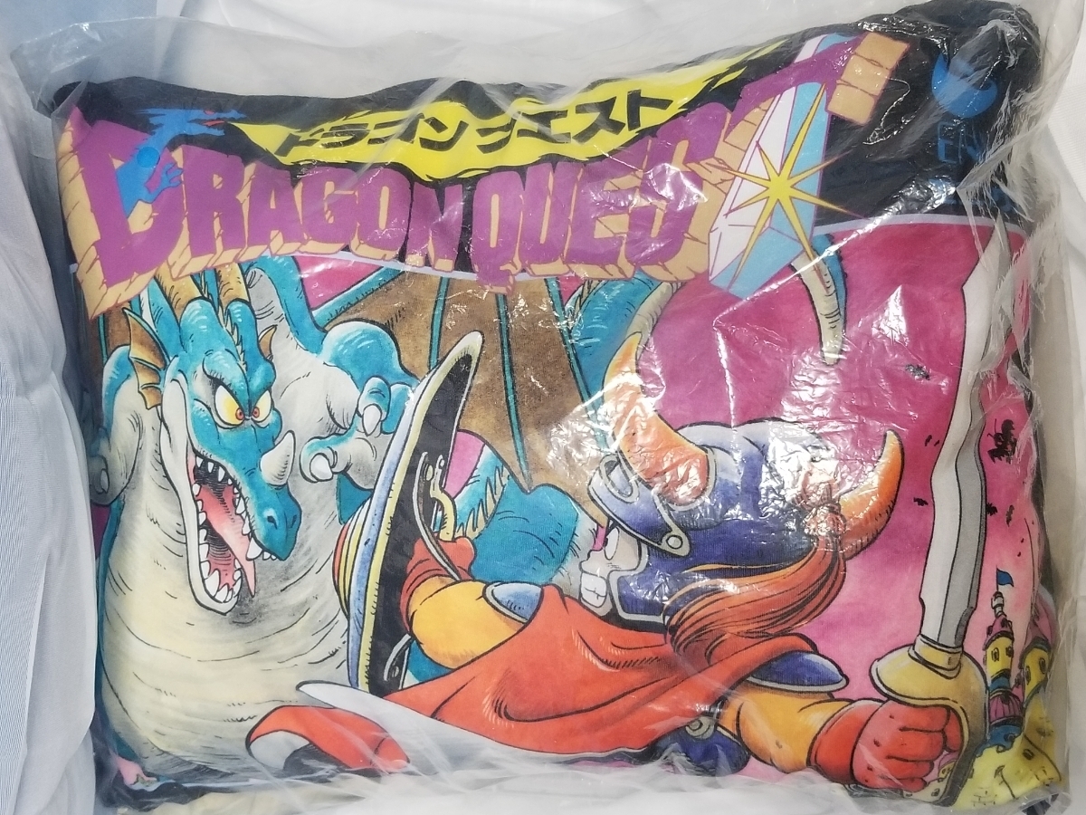 ドラゴンクエスト 25周年 ふくびき所 クジ りゅうおう クッション 新品 くじ ドラクエ Dragon Warrior Quest Dragon lord Ryuou pillows拍卖