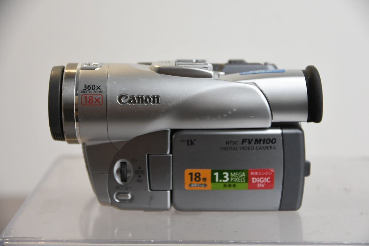 デジタルビデオカメラ Canon キャノン FV M100 231126W84拍卖