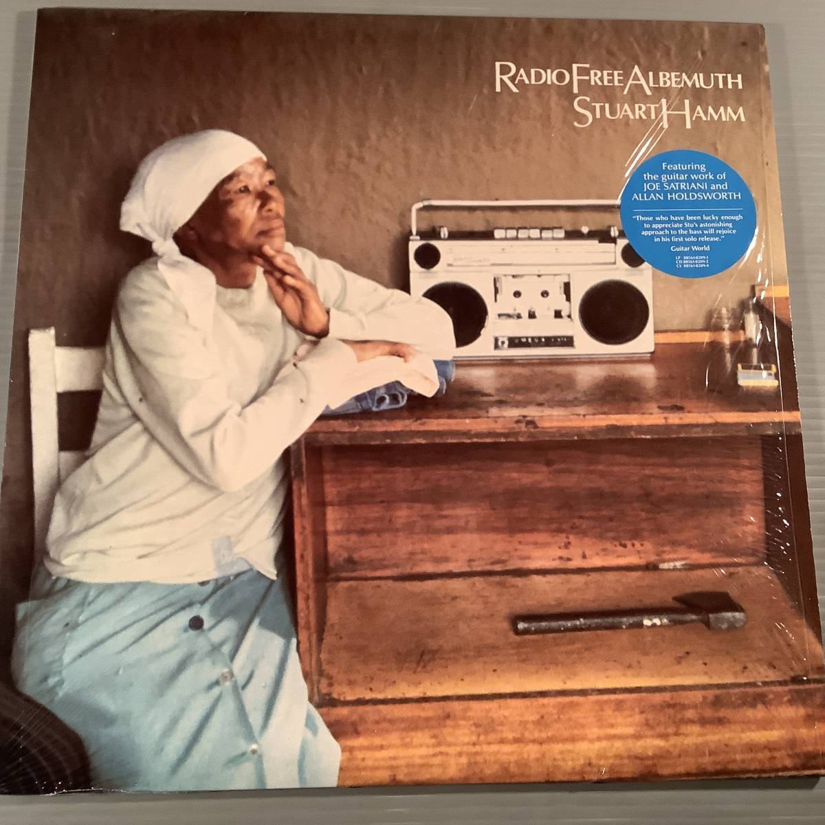 LP(米盤)●スチュアート・ハム(ベース)STUART HAMM/RADIO FREE ALBEMUTH●シュリンク付美品!拍卖