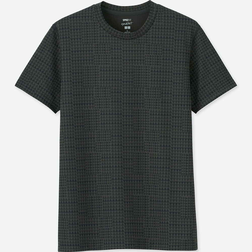 錦織 着用 スタイリスト 出展 限定カラー MB さん絶賛♪ ドライ EX クルーネック T XL UNIQLO コラボ ユニクロ メッシュ 黒 SPRZ NY拍卖