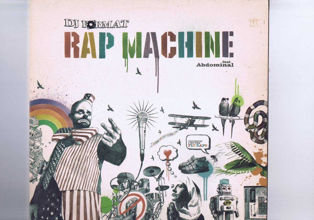 UK盤 12inch DJ Format / Rap Machine / Abdominal GEN 034 T拍卖