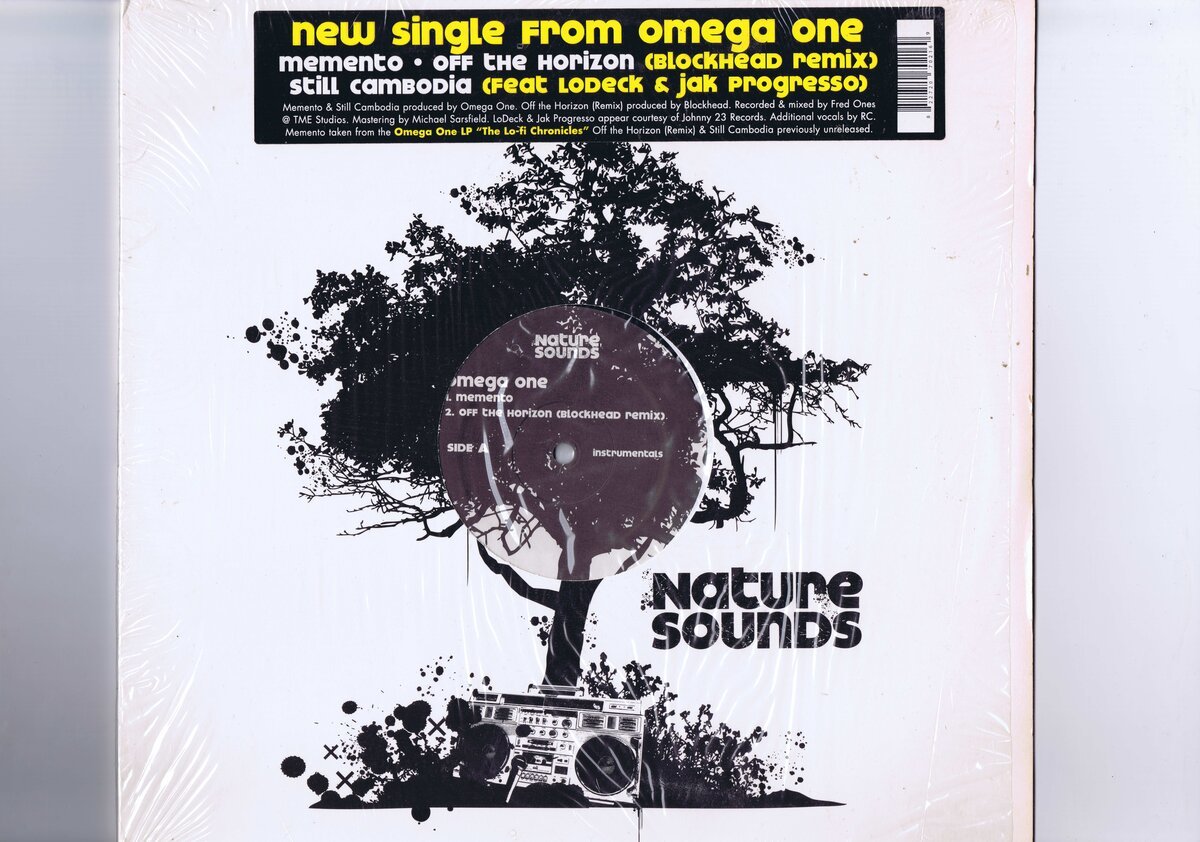 盤質良好 US盤 12inch Omega One / Memento シュリンク付き(開封済) NSD-21拍卖