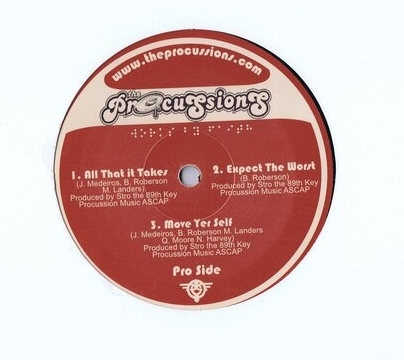 US盤 12inch The Procussions / All That It Takes / Expect The Worst / Move Yer Self 7311-PROCUSION-1拍卖