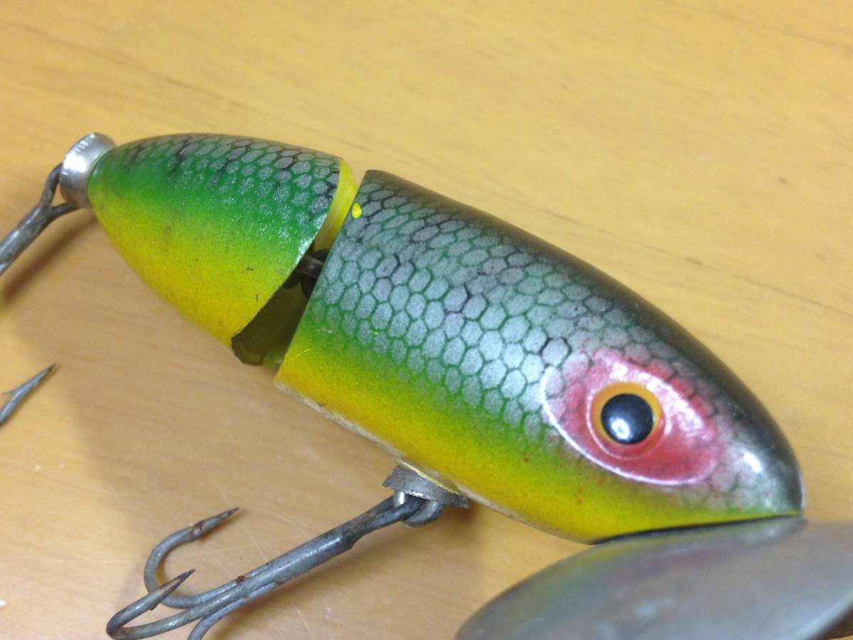 メーカー不明 ジッターバグ類似品 ジョイント 1/4oz パーチ ※カップに変形、フックに折れあり 検)フレッドアーボガスト #20-1002拍卖