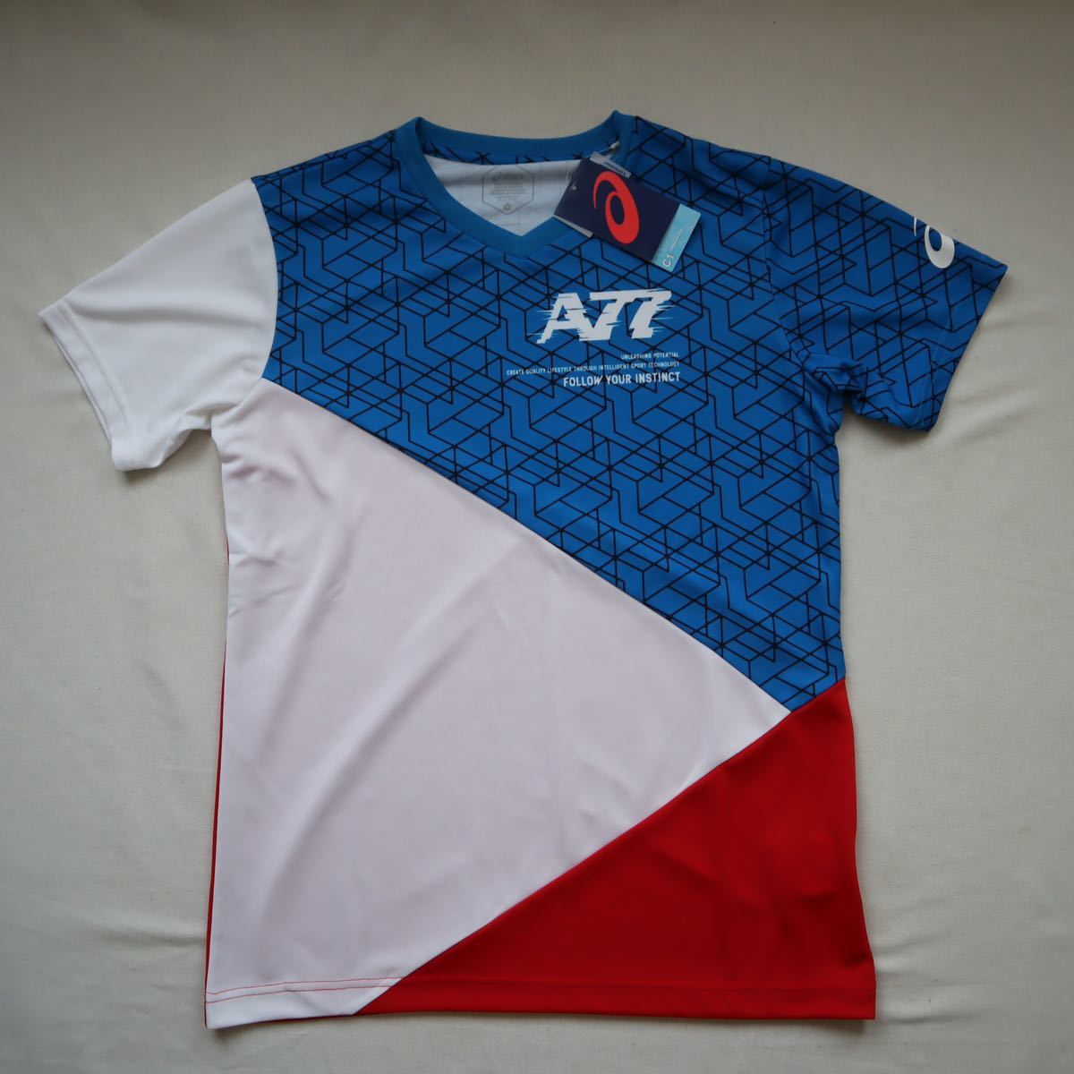 アシックス(ASICS)(メンズ)A77SSトップVB20 シャツ 2031C132バレーボールウェア スポーツウェア メンズM拍卖