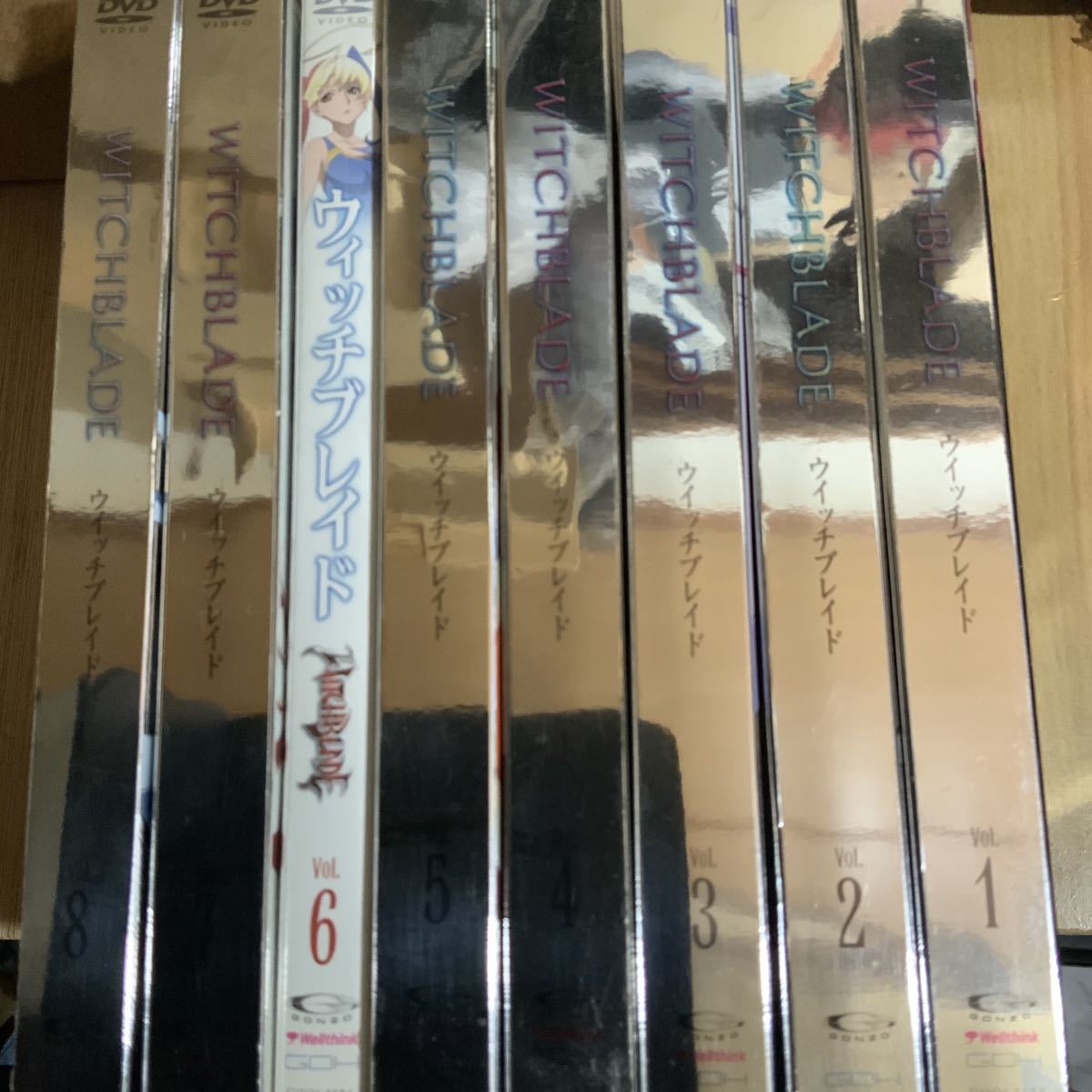 国内版DVD ウィッチブレイド 全8巻セット拍卖