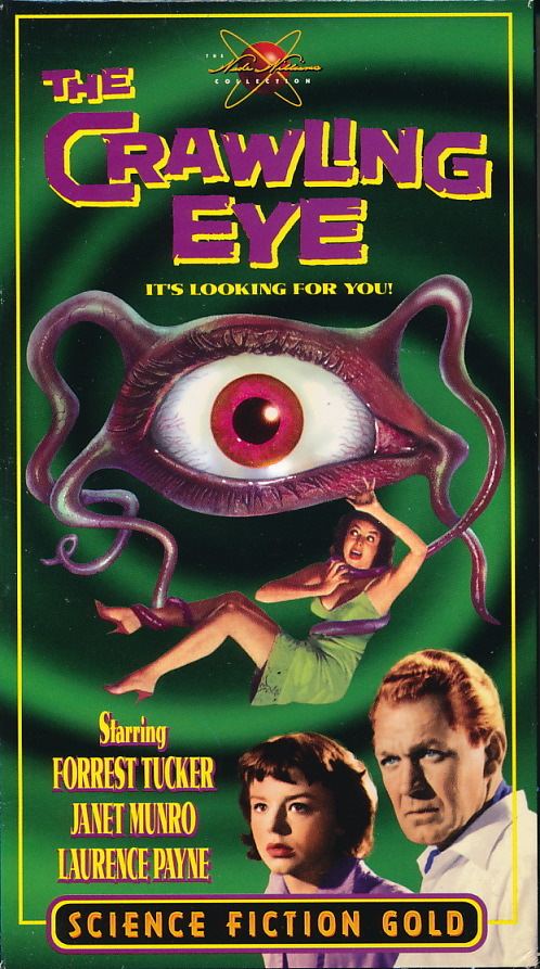 『THE CRAWLING EYE(巨大目玉の怪獣 トロレンバーグの恐怖)』 米国版VHS拍卖