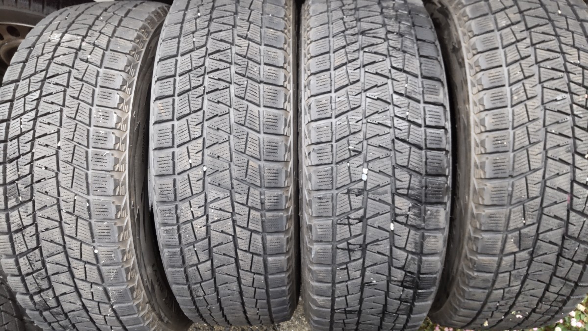 225/65R17 102Q スタッドレス ブリヂストン ブリザック 17インチ 中古 タイヤ 4本 セット 2009年拍卖