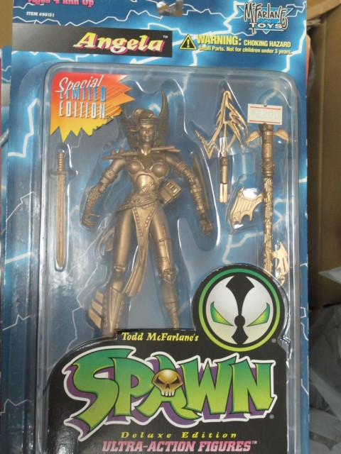 SPAWN スポーン ウルトラ アクション フィギュア ゴールド アンジェラ拍卖