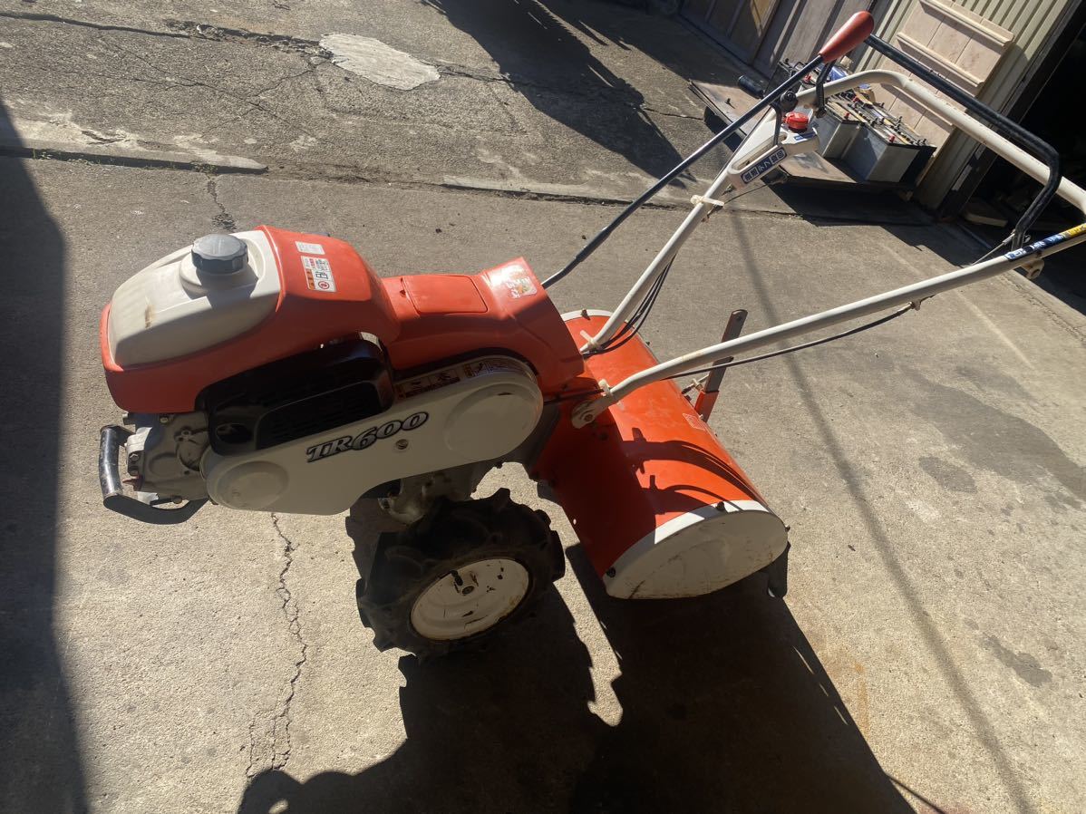宮城県白石市出品 クボタ 耕運機 管理機 陽菜TR600 綺麗 正転/逆転 家庭菜園 ハウス 野菜 引き取り限定100キロ以内送料無料拍卖