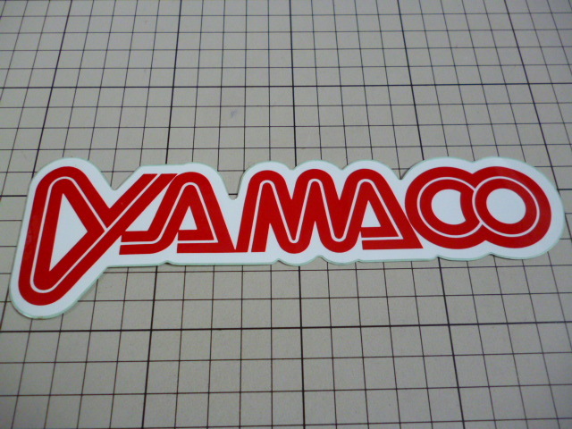 正規品 YAMACO ステッカー 当時物 です(198×61mm) ヤマコ レーシング拍卖