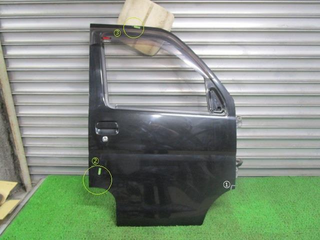 ハイゼットアトレ TA-S330G 右フロントドア 67001-B5010 67001-B5022 X07 ブラックマイカメタリック /40670拍卖