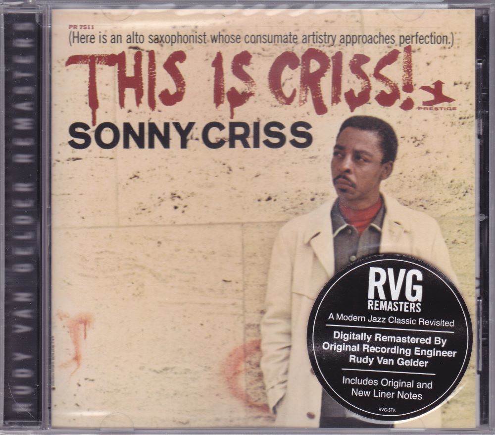 ■新品■Sonny Criss ソニー・クリス/this is Criss!(CUT OUT CD) カット盤拍卖