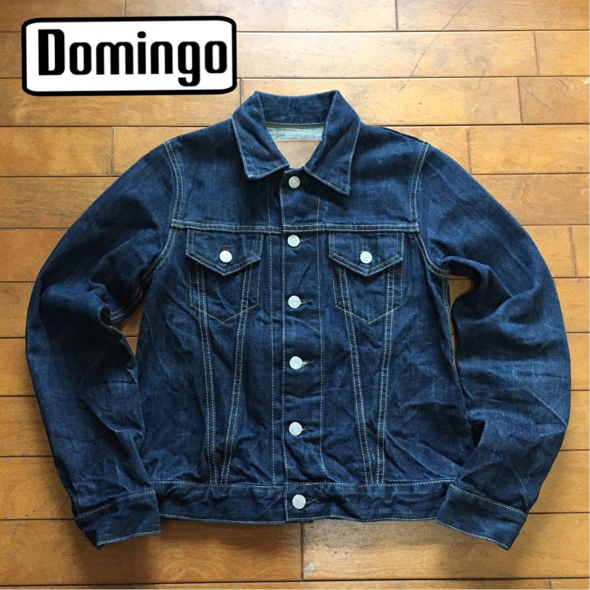 ☆【 D.M.G. 】★ドミンゴ 日本製 3rdモデル インディゴ レディースGジャン★サイズ 1拍卖